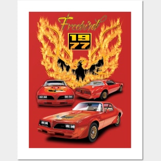 1977 Pontiac Trans AM Firebird Posters and Art